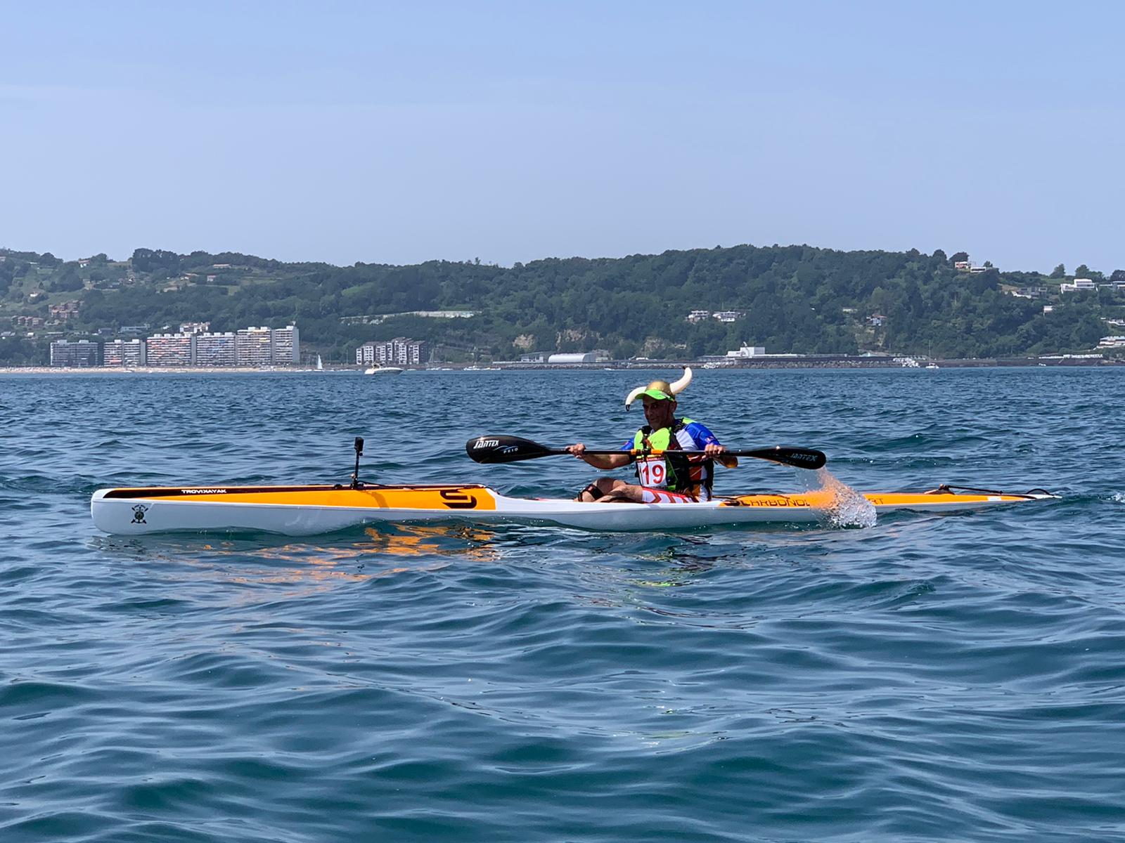Seguimiento prueba kayak de mar de Pasaia 