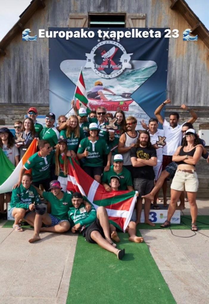 Euskadi se proclama Campeona de Europa de kayak Surf